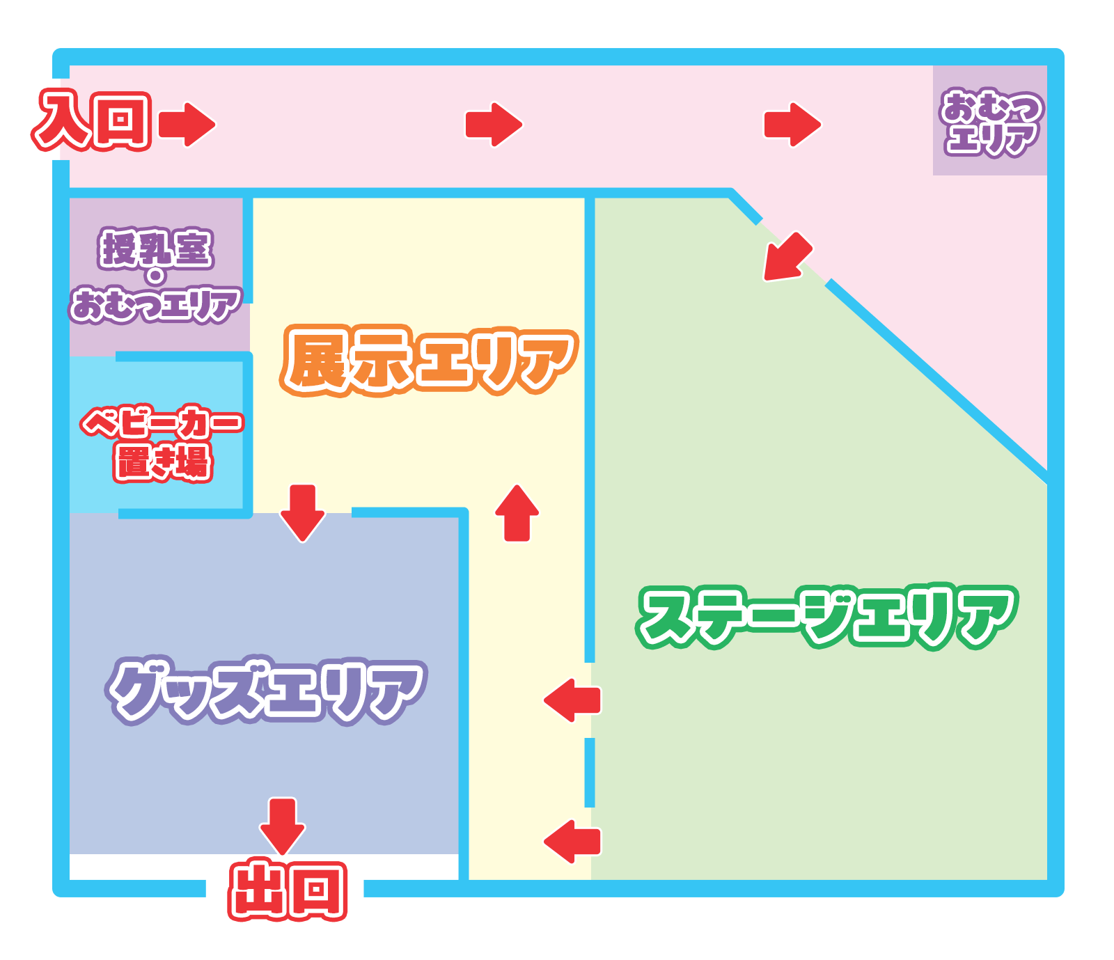 『おかあさんといっしょ ファンファンフェス』に登場する⼈形劇キャラクターたち